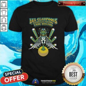 Les Claypool Fearless Flying Star Frog Brigade T-Shirt