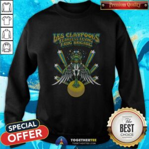 Alternative view of Les Claypool Fearless Flying Star Frog Brigade T-Shirt