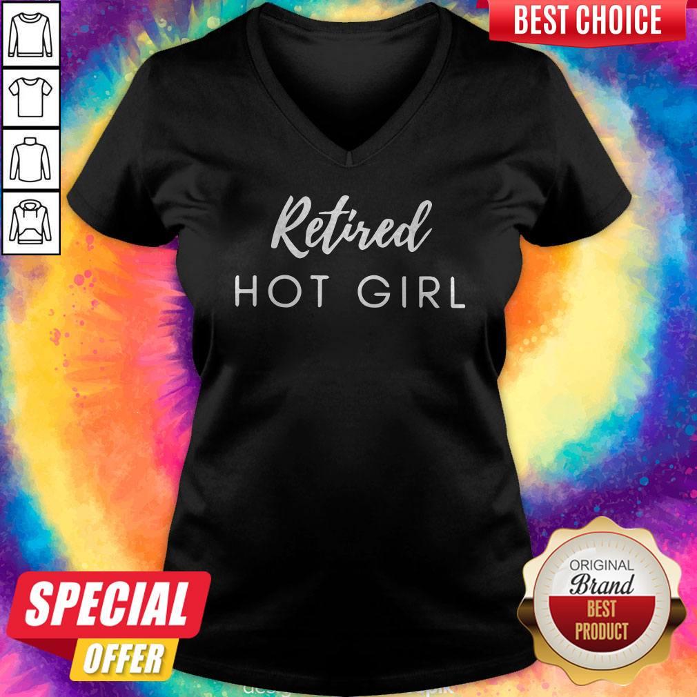 Official Retired Hot Girl Shirt - Image 2