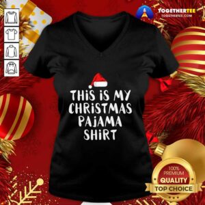 Alternative view of Official This Is My Christmas Pajama Santa Shirt