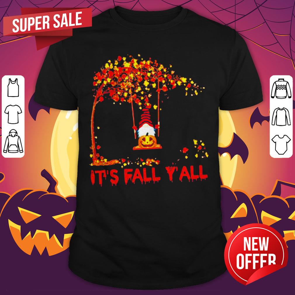 Awesome Gnome It'S Fall Y'All Shirt