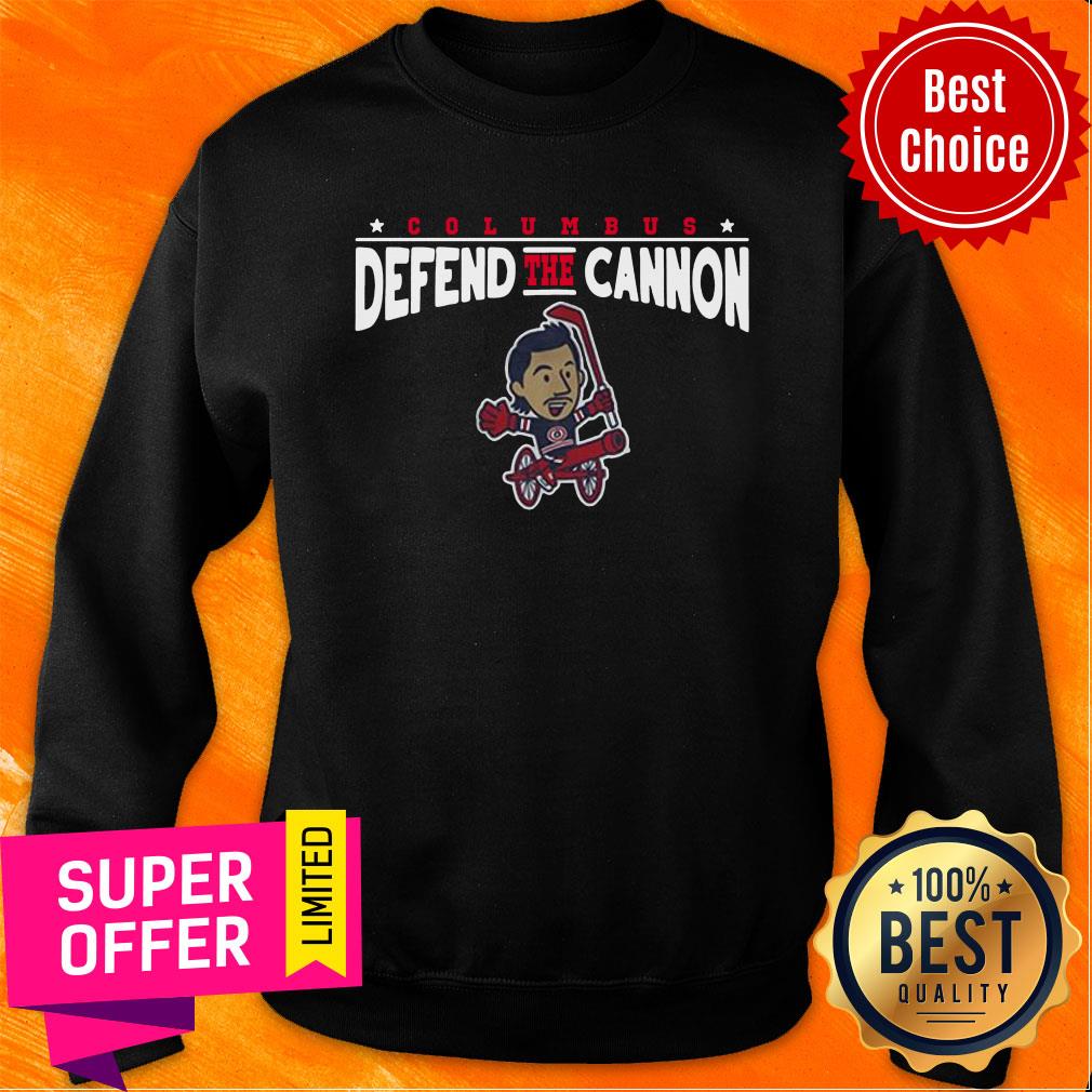 Columbus Defend The Cannon Hockey Shirt - Image 3