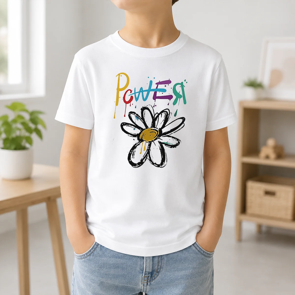 Funny Dragon Power World Tour Flower Handraw Shirt - Image 9