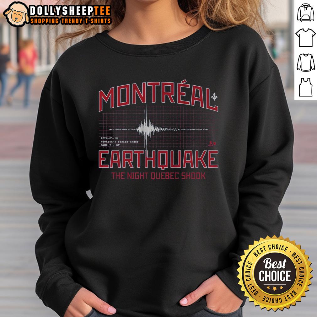 Hot The Montreal Earthquake Newhook's Series-Ender T-Shirt - Image 5