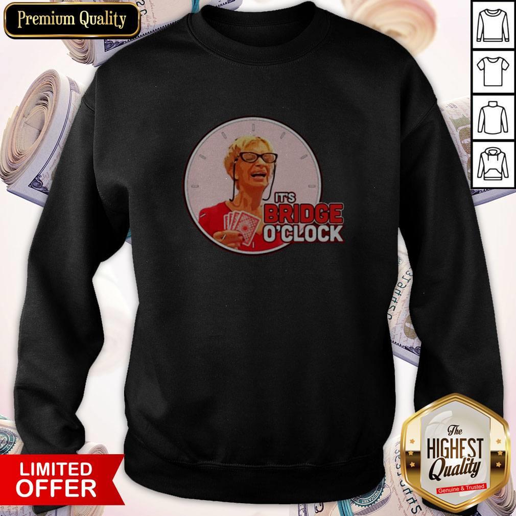 It’s Bridge O’clock Your Mom’s House Podcast Official Shirt - Image 4