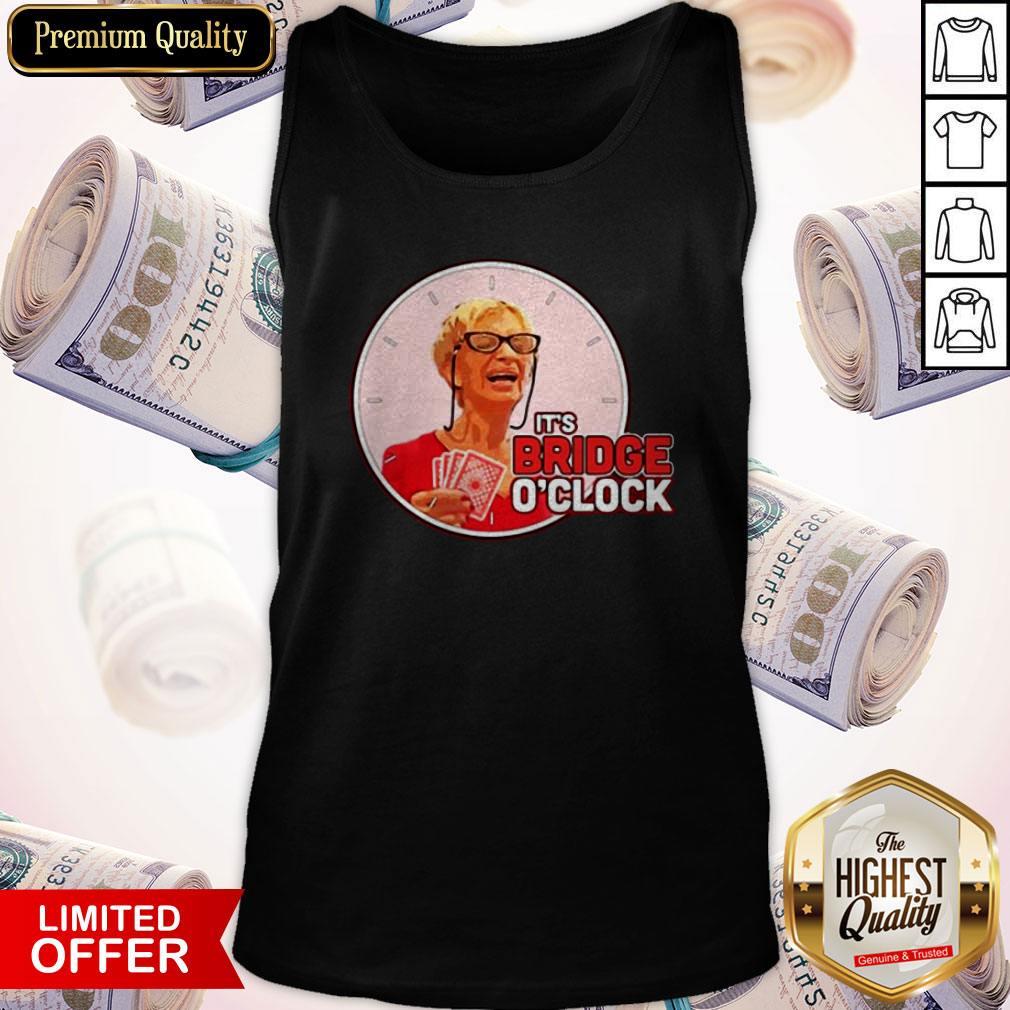 It’s Bridge O’clock Your Mom’s House Podcast Official Shirt - Image 3