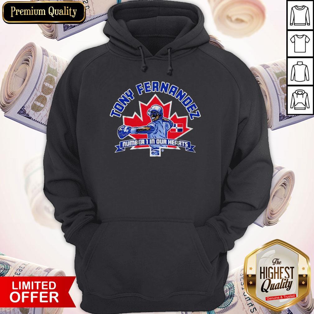 Tony Fernandez # 1 in Our Hearts 2020 Shirt - Image 5