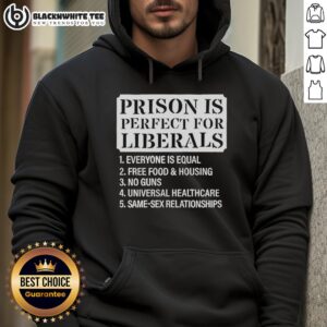 Alternative view of Top Prison Is Perfect For Liberals T-Shirt