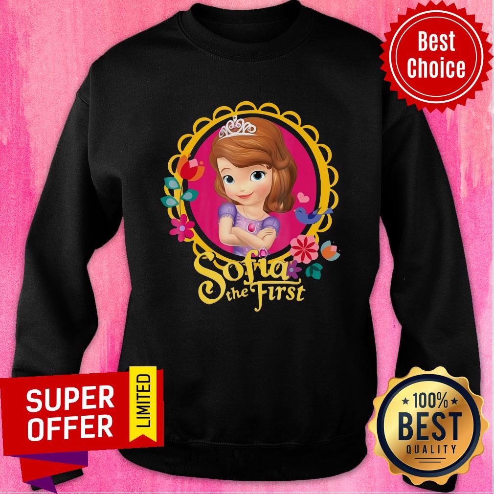 Funny Sofia The First Sofia Dainty Border Shirt - Image 5