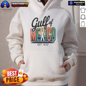 Alternative view of Pretty Gulf Of Mexico Forever Est 1550 Retro T-Shirt