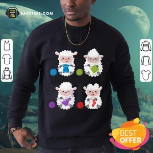 Alternative view of Top Sheep Knitting Lover Shirt