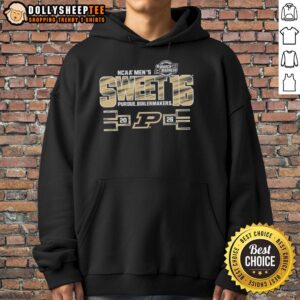 Alternative view of Top Purdue Boilermakers Sweet 16 2026 Men's March Madness T-Shirt