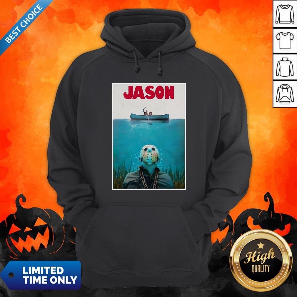 Nice Jason Voorhees Friday The 13th Jaws Shirt - Image 3