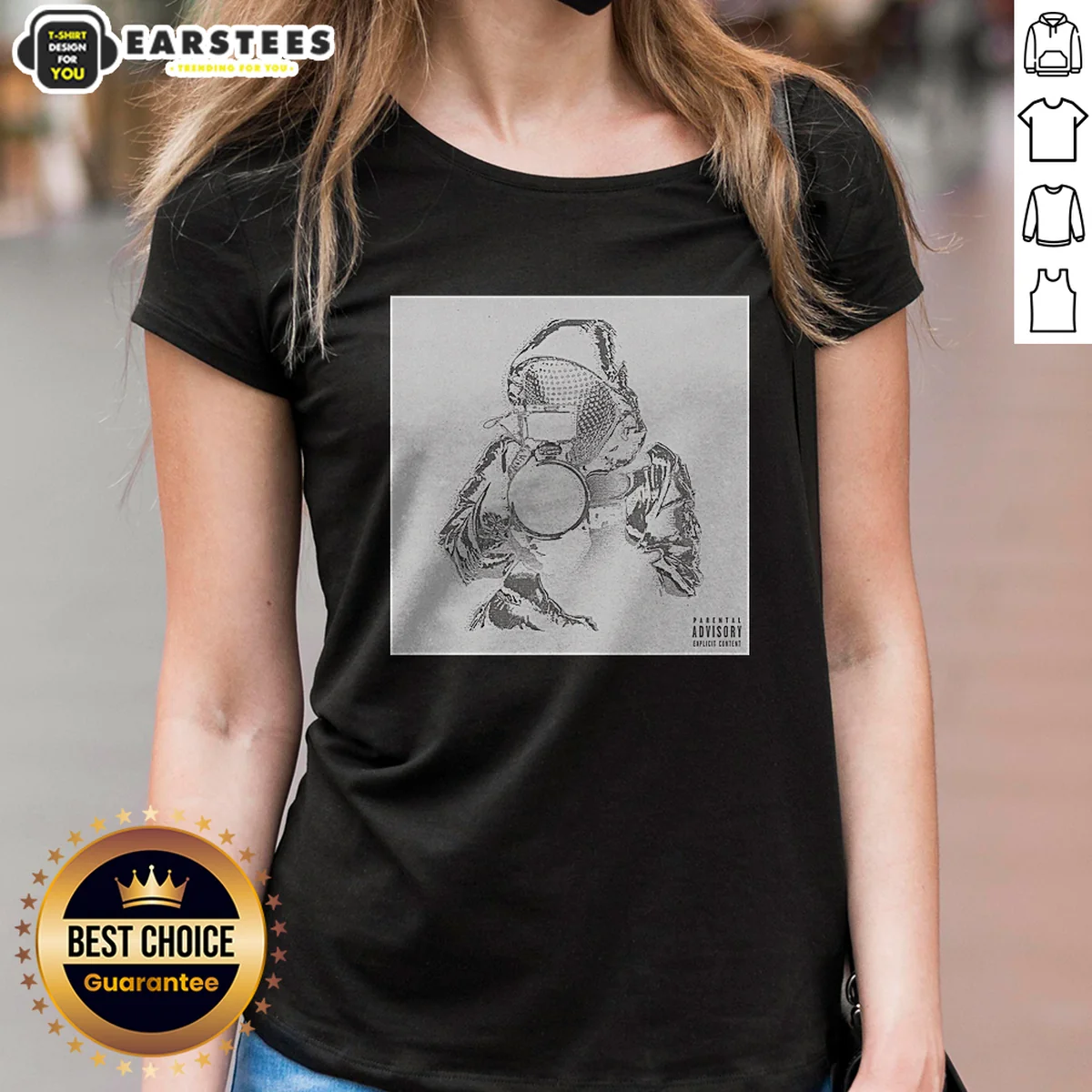 Original Yeat 2093 Parental Advisory Explicit Content Album Cover Shirt - Image 2