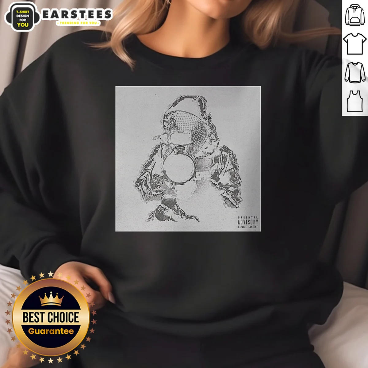 Original Yeat 2093 Parental Advisory Explicit Content Album Cover Shirt - Image 4