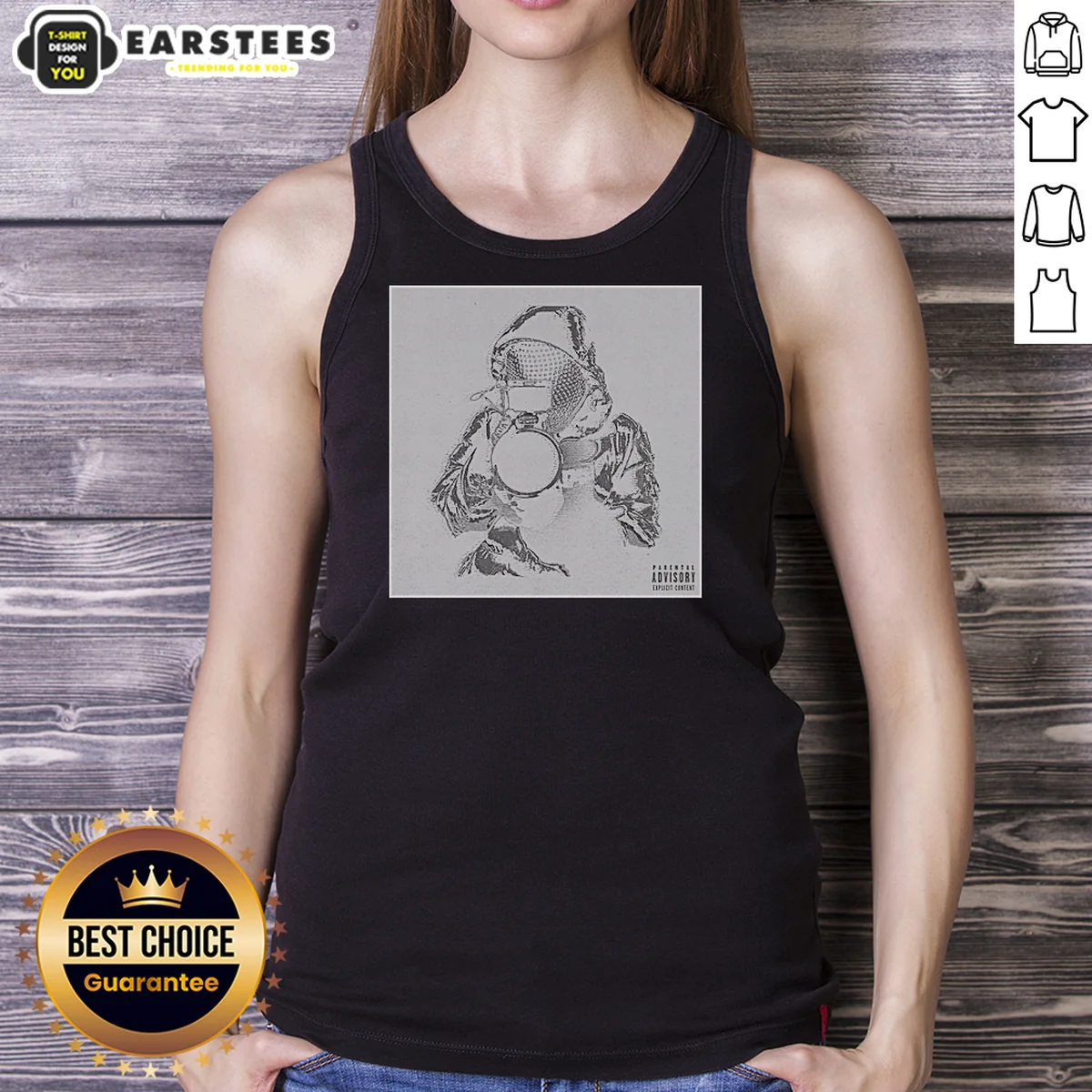 Original Yeat 2093 Parental Advisory Explicit Content Album Cover Shirt - Image 5