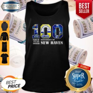 Alternative view of University Of New Haven 100 Year Of 1920 2020 Shirt