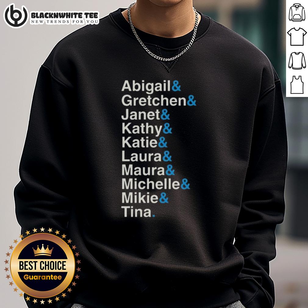 Awesome Abigail Gretchen Janet Kathy Katie T-Shirt - Image 5