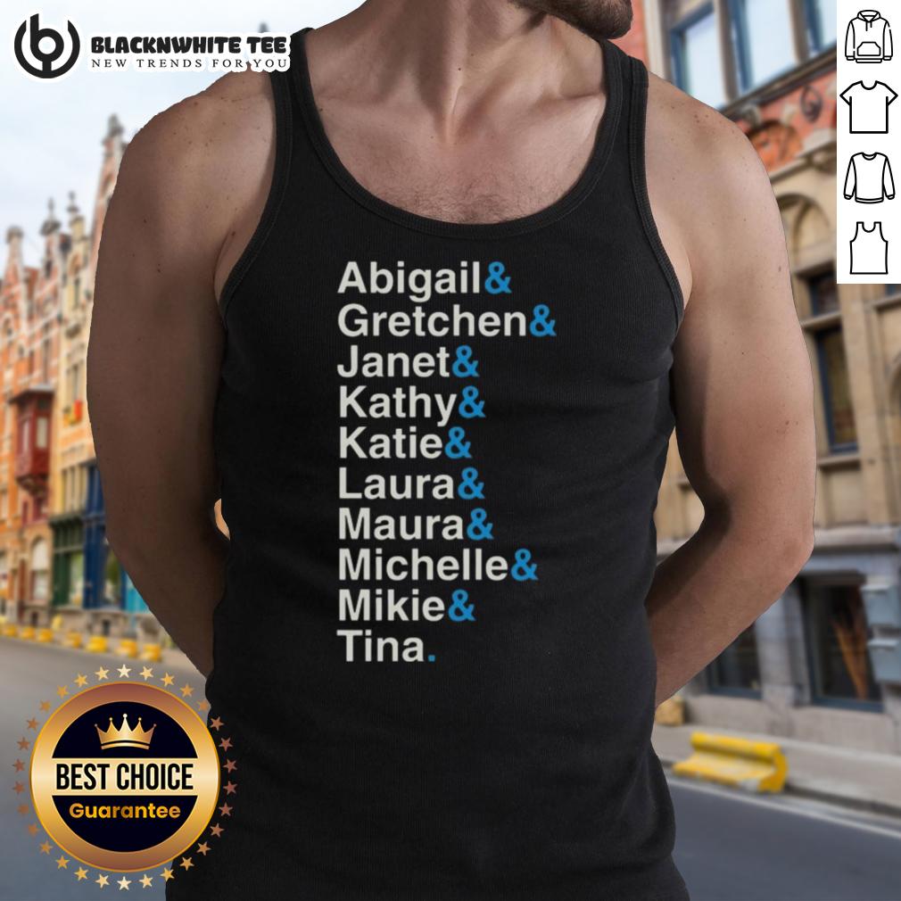Awesome Abigail Gretchen Janet Kathy Katie T-Shirt - Image 4