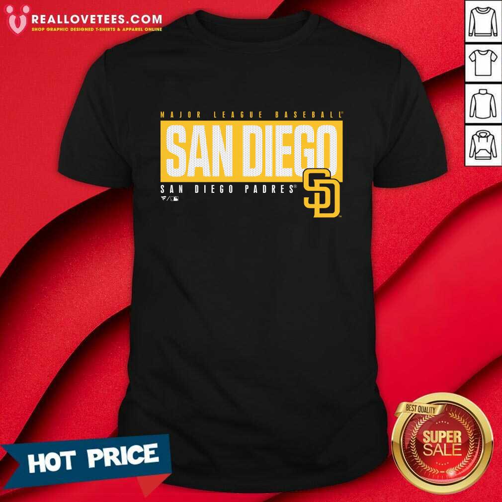 San Diego Padres Blocked Out T-Shirt