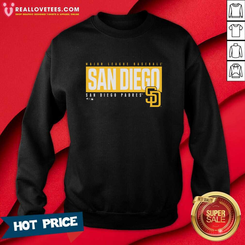 San Diego Padres Blocked Out T-Shirt - Image 4