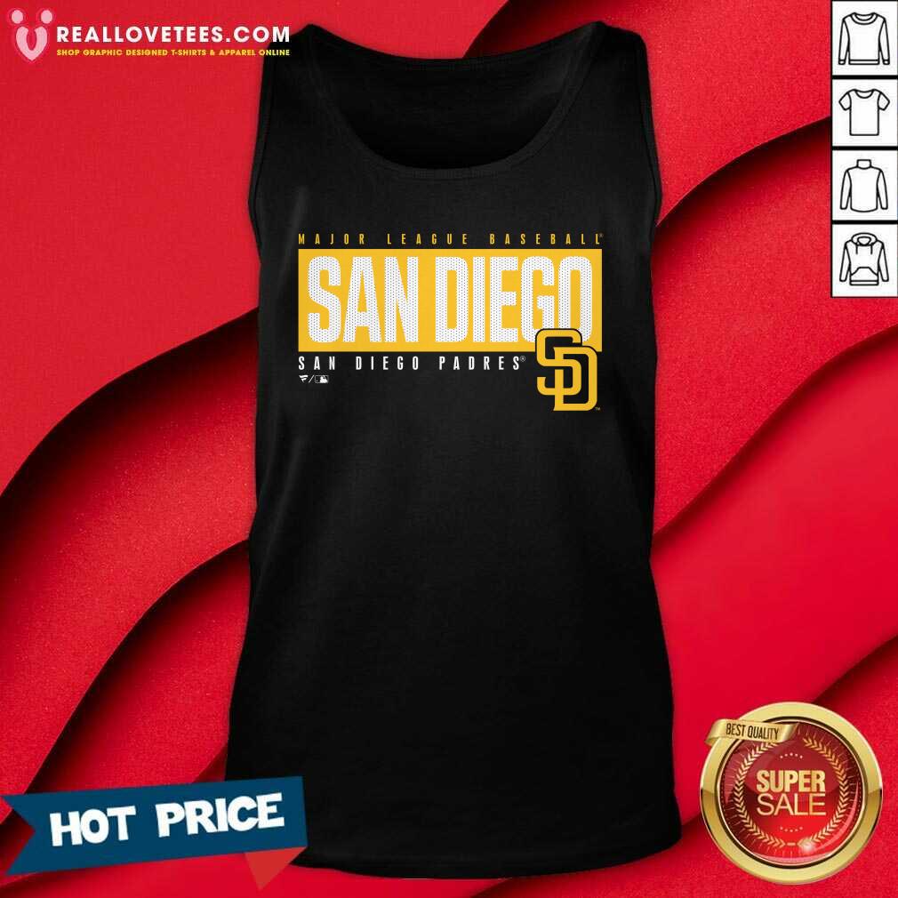 San Diego Padres Blocked Out T-Shirt - Image 3