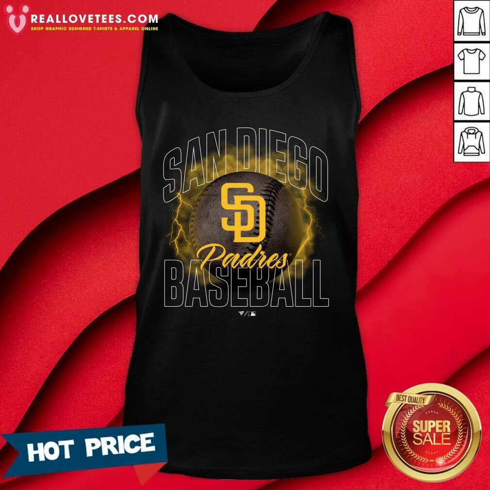 San Diego Padres Match Up Baseball T-shirt - Image 3