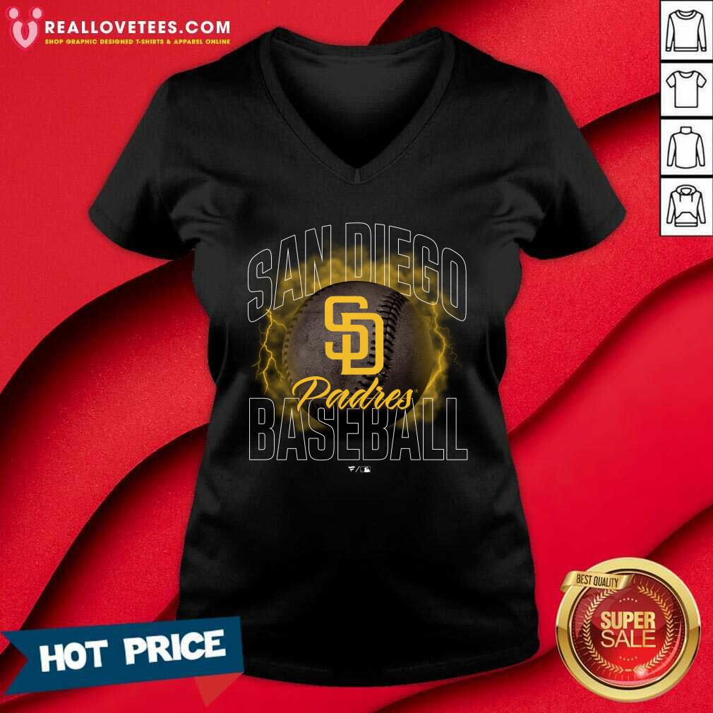 San Diego Padres Match Up Baseball T-shirt - Image 2