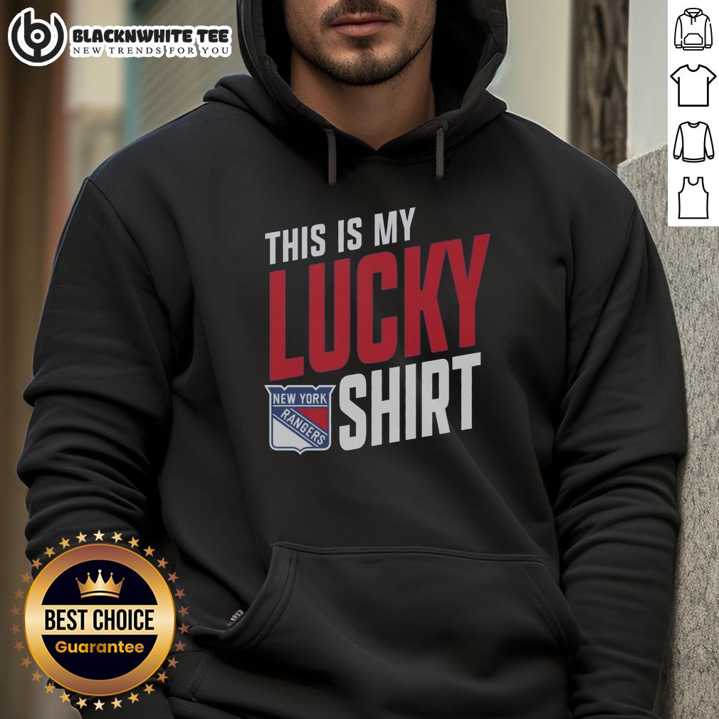 Nice New York Rangers This Is My Lucky T-Shirt - Image 2