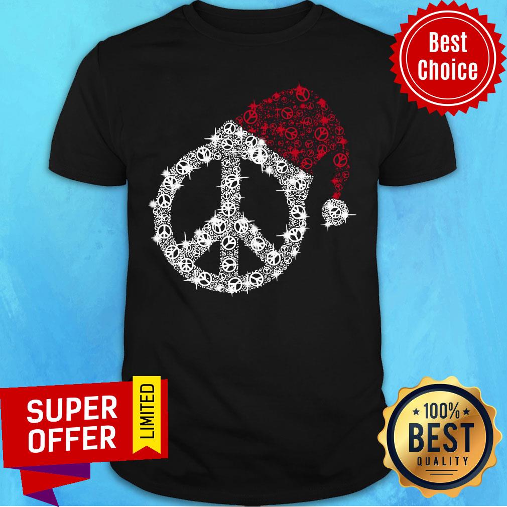 Nice Santa Hippie Logo Diamond Christmas Shirt
