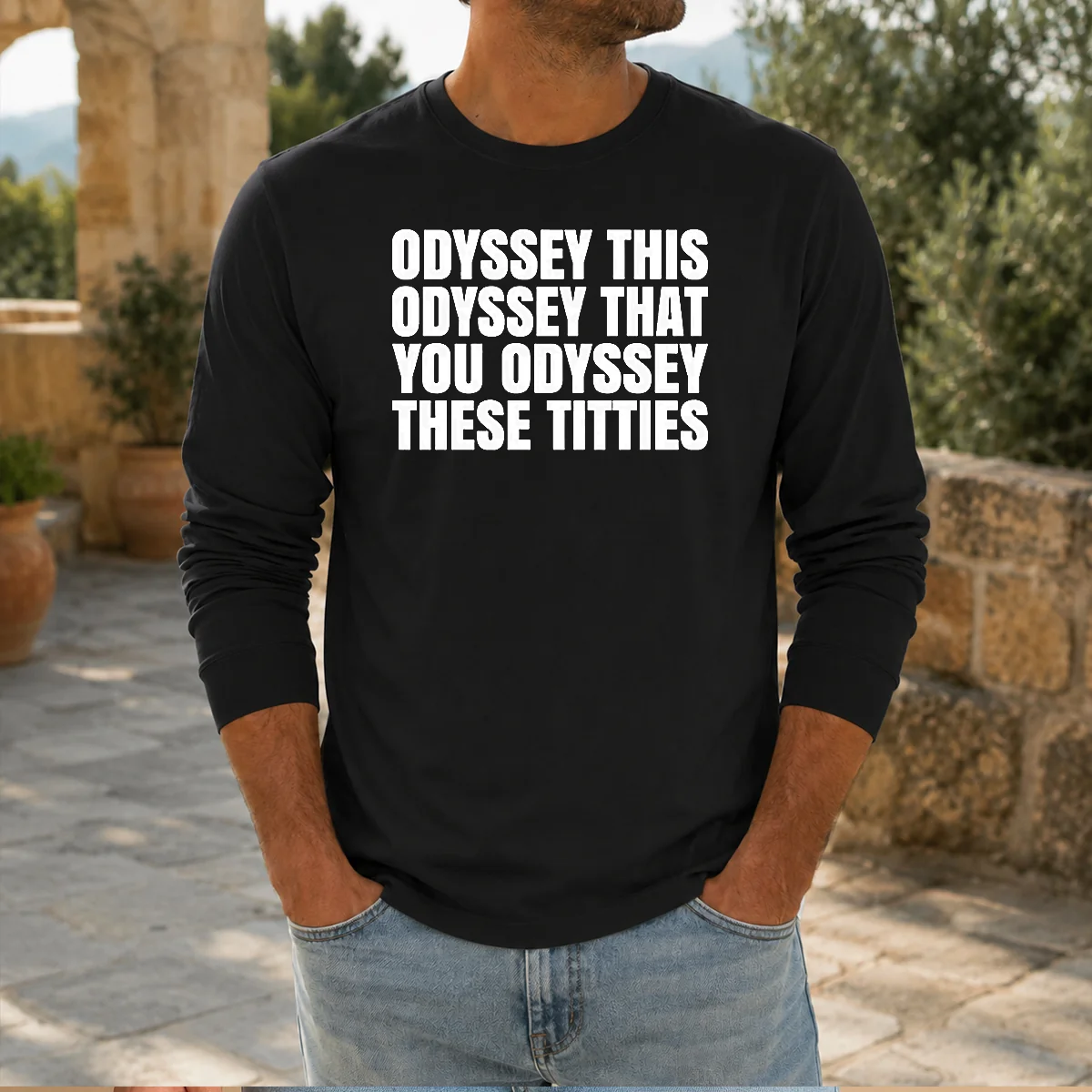 Awesome Odyssey This Odyssey That You Odyssey These Titties Shirt - Image 5