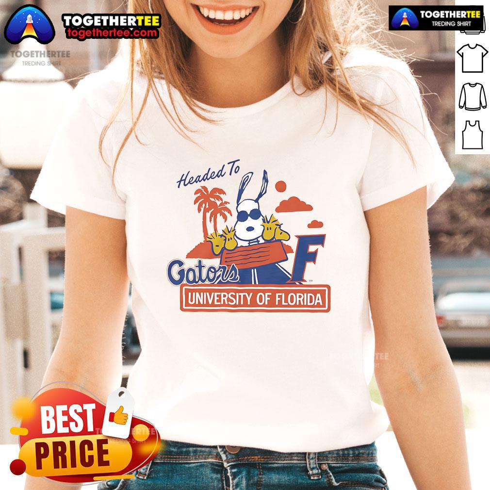 Official Peanuts X Florida Headed To UF T-Shirt - Image 3