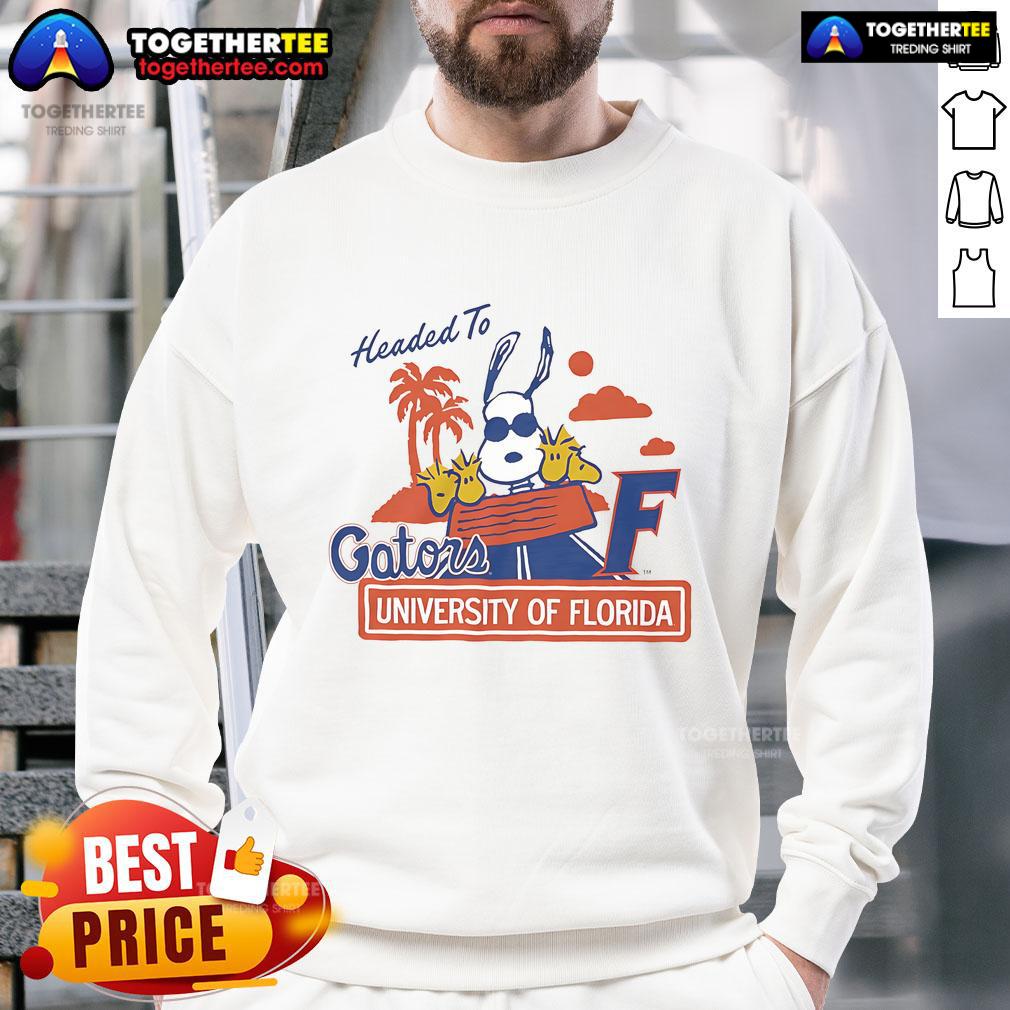 Official Peanuts X Florida Headed To UF T-Shirt - Image 5