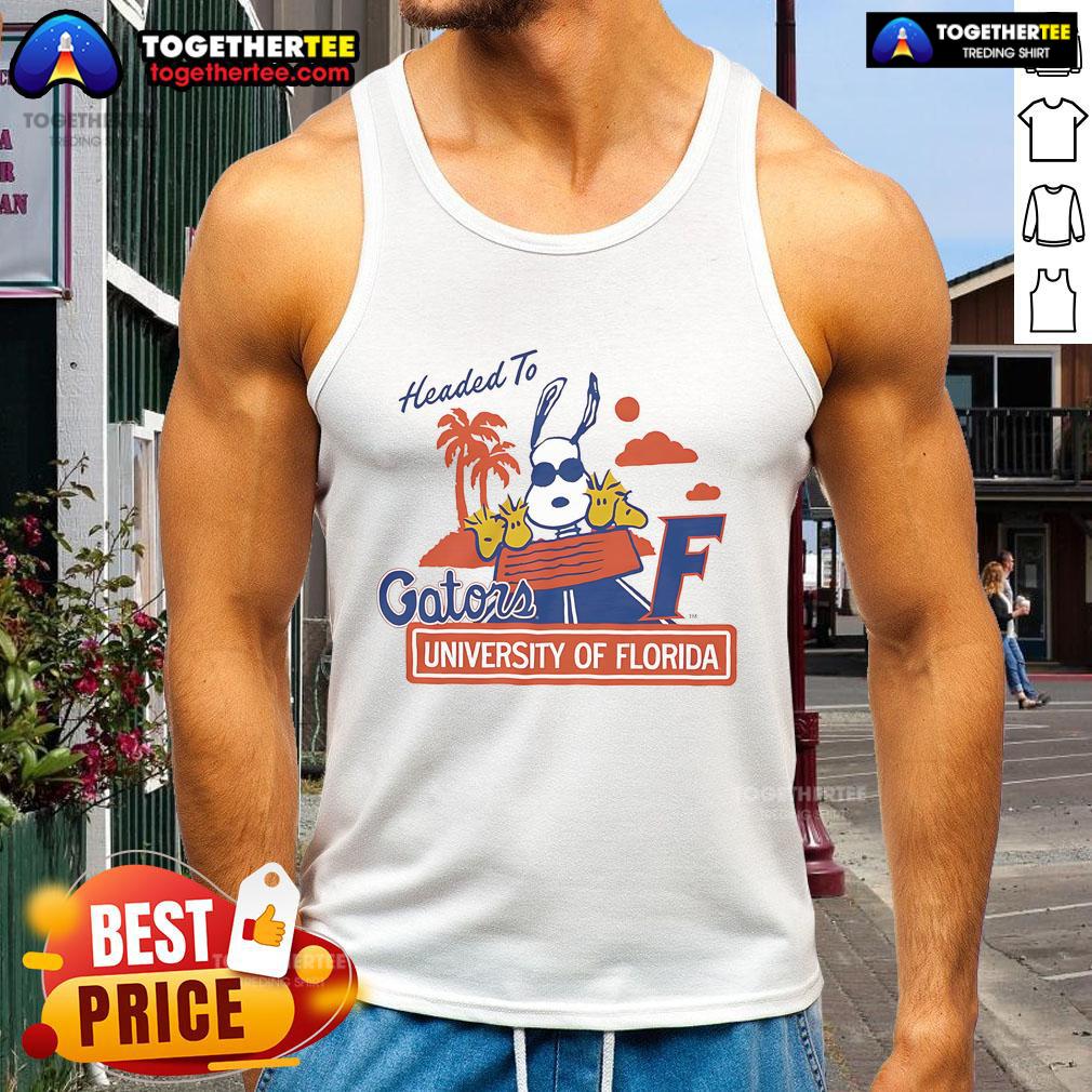 Official Peanuts X Florida Headed To UF T-Shirt - Image 4