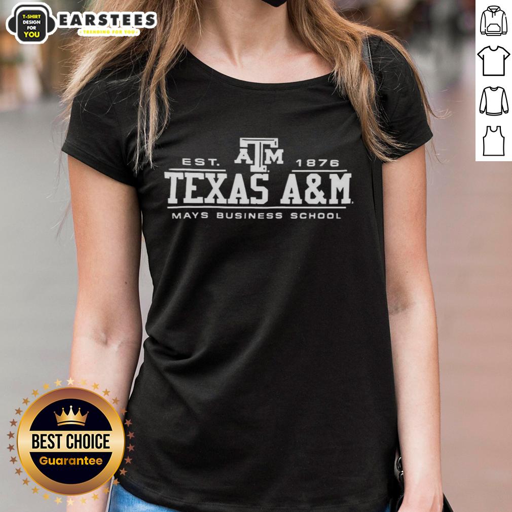 Premium Texas A&M Mays Business School 1876 T-Shirt - Image 3