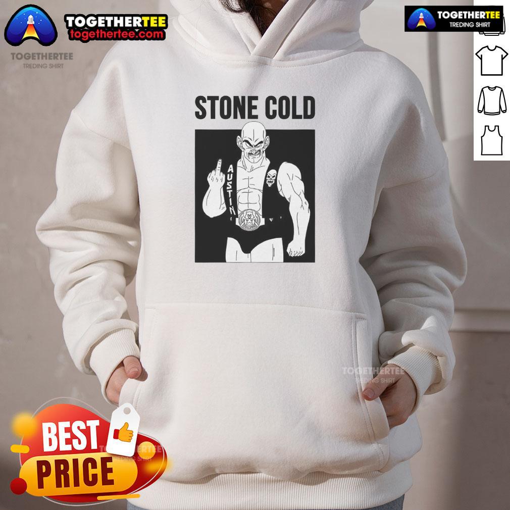 Official Stone Cold Nappa Middle Finger T-Shirt - Image 2