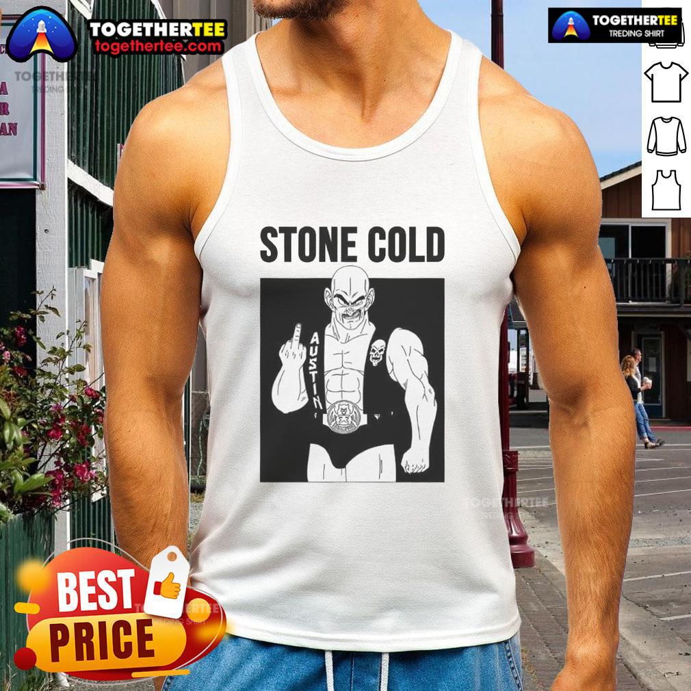 Official Stone Cold Nappa Middle Finger T-Shirt - Image 4