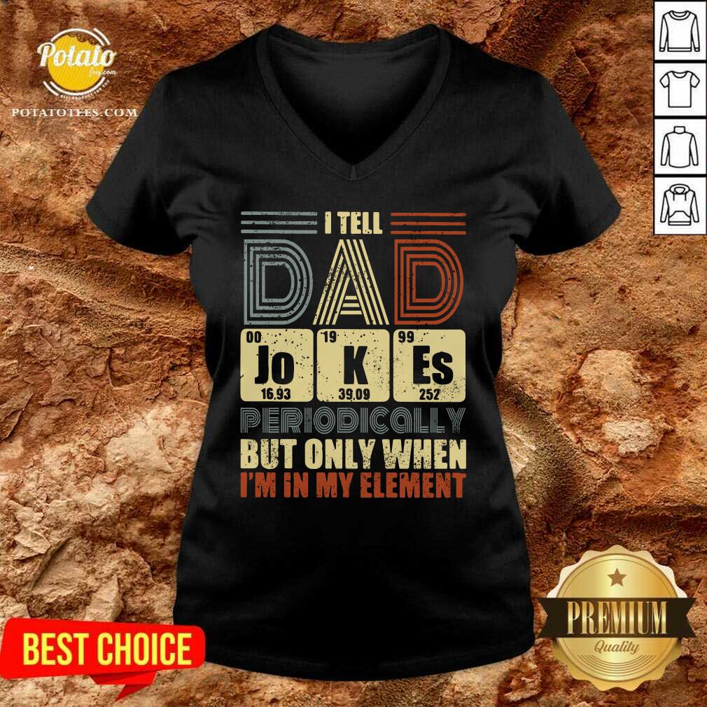 Tell Dad Jokes Periodically Shirt - Image 2