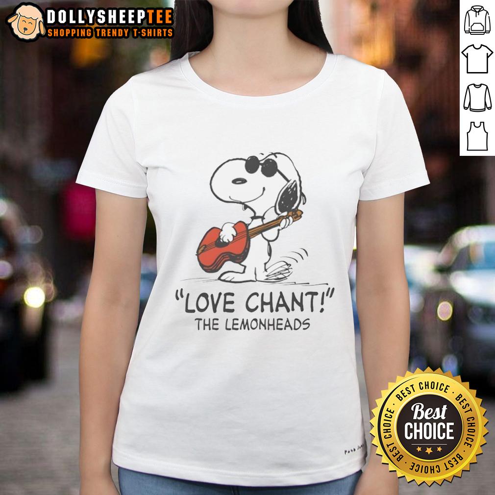 Good Snoopy Love Chant The Lemonheads T-Shirt - Image 3