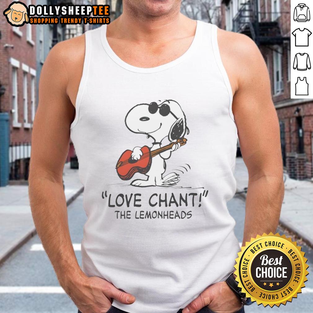 Good Snoopy Love Chant The Lemonheads T-Shirt - Image 4