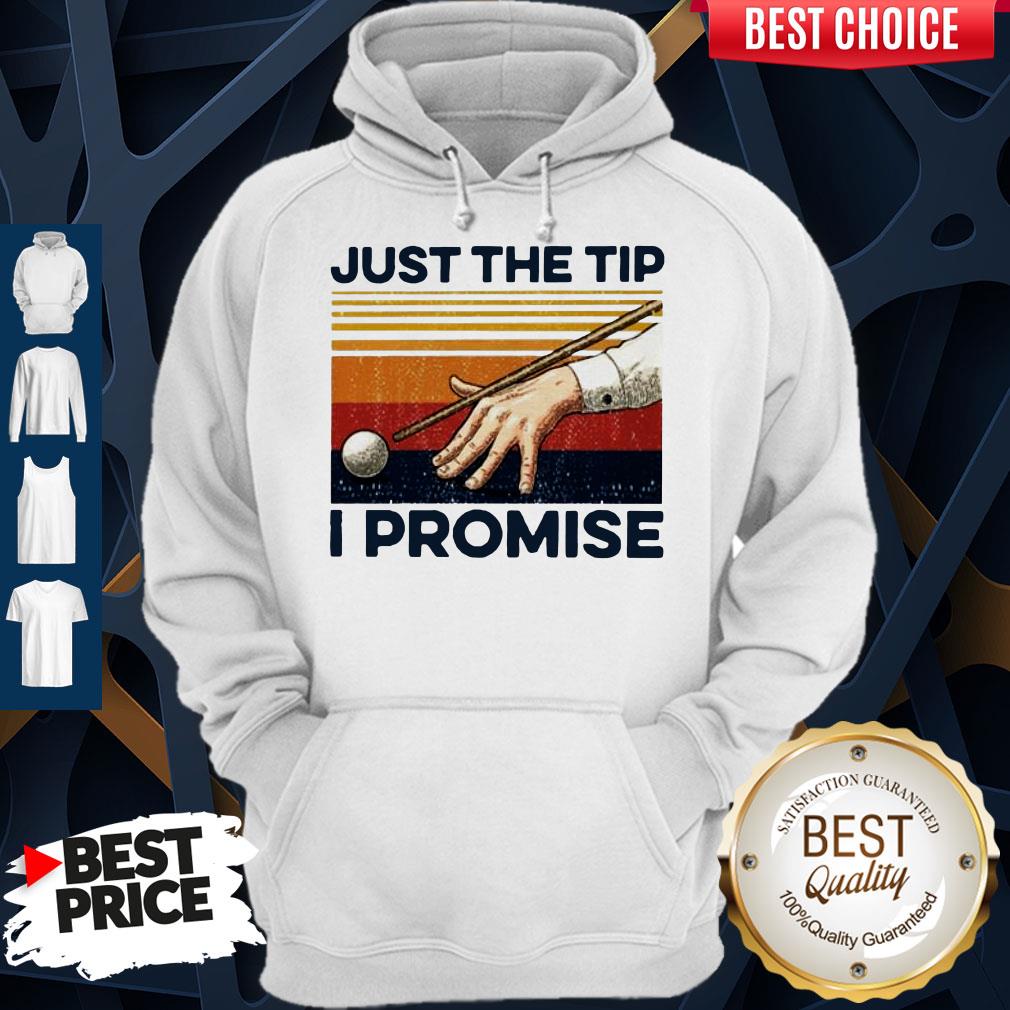 Billiards Just The Tip I Promise Vintage Shirt - Image 5
