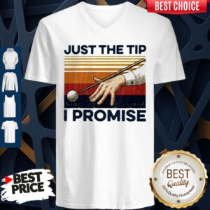 Alternative view of Billiards Just The Tip I Promise Vintage Shirt