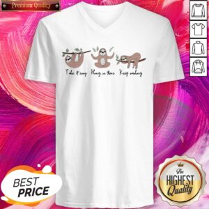 Alternative view of Fantastic Sloth Toke Teosy Hong In There Keep Smiling Shirt