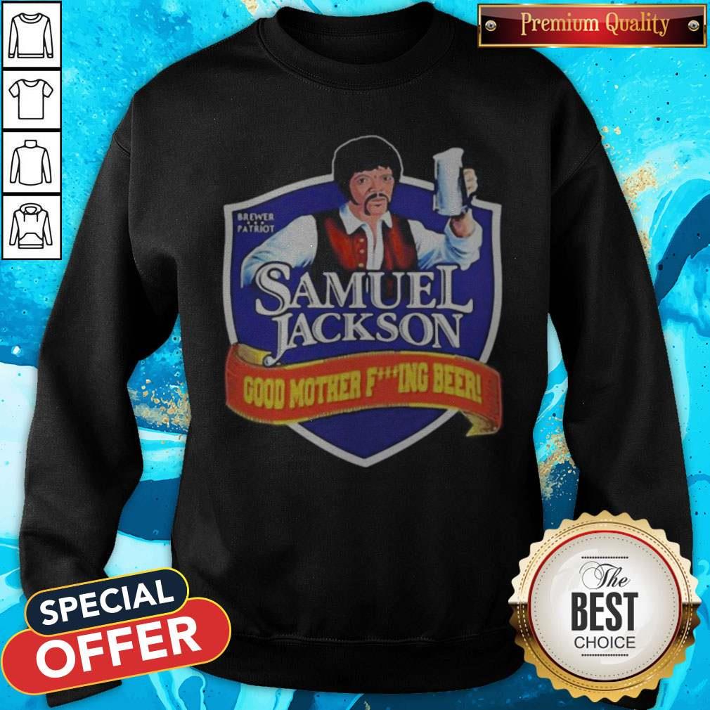 Brewer Patriot Samuel Jackson Good Mother Fuxking Beer Shirt - Image 5