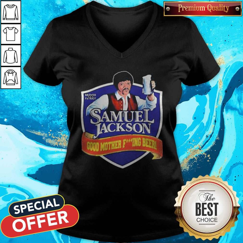 Brewer Patriot Samuel Jackson Good Mother Fuxking Beer Shirt - Image 3