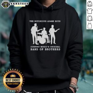 Alternative view of Good The Notorious Adams Boys Country Music's Original Band Of Brothers Silhouette T-Shirt
