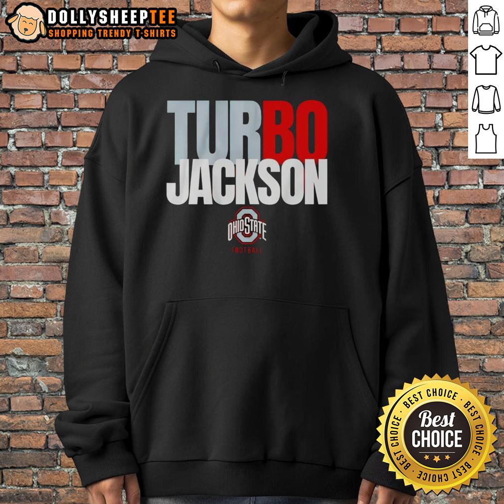 Premium Ohio State Buckeyes Football Bo Jackson Turbo T-Shirt - Image 2