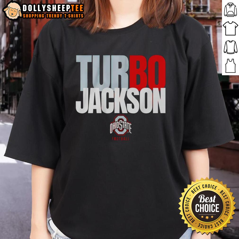 Premium Ohio State Buckeyes Football Bo Jackson Turbo T-Shirt - Image 3