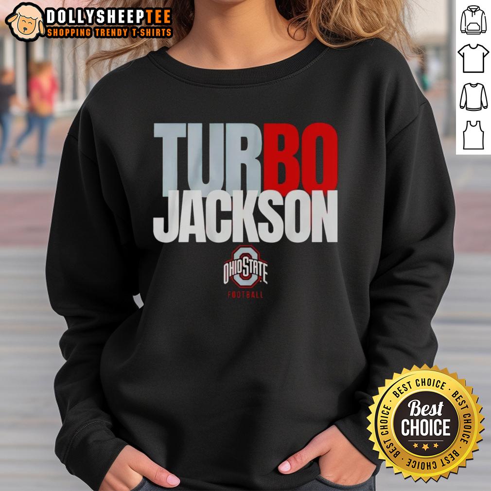 Premium Ohio State Buckeyes Football Bo Jackson Turbo T-Shirt - Image 5