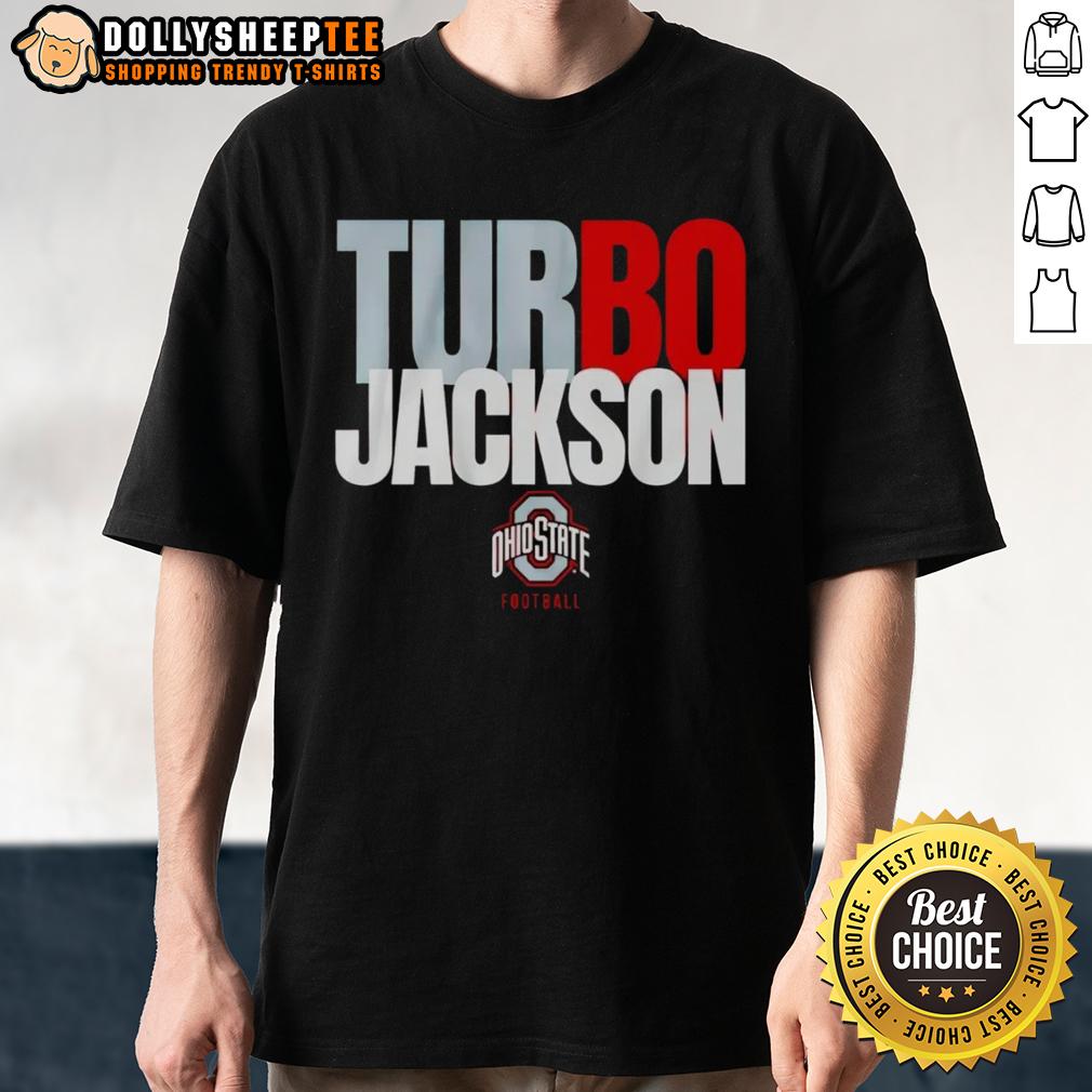Premium Ohio State Buckeyes Football Bo Jackson Turbo T-Shirt